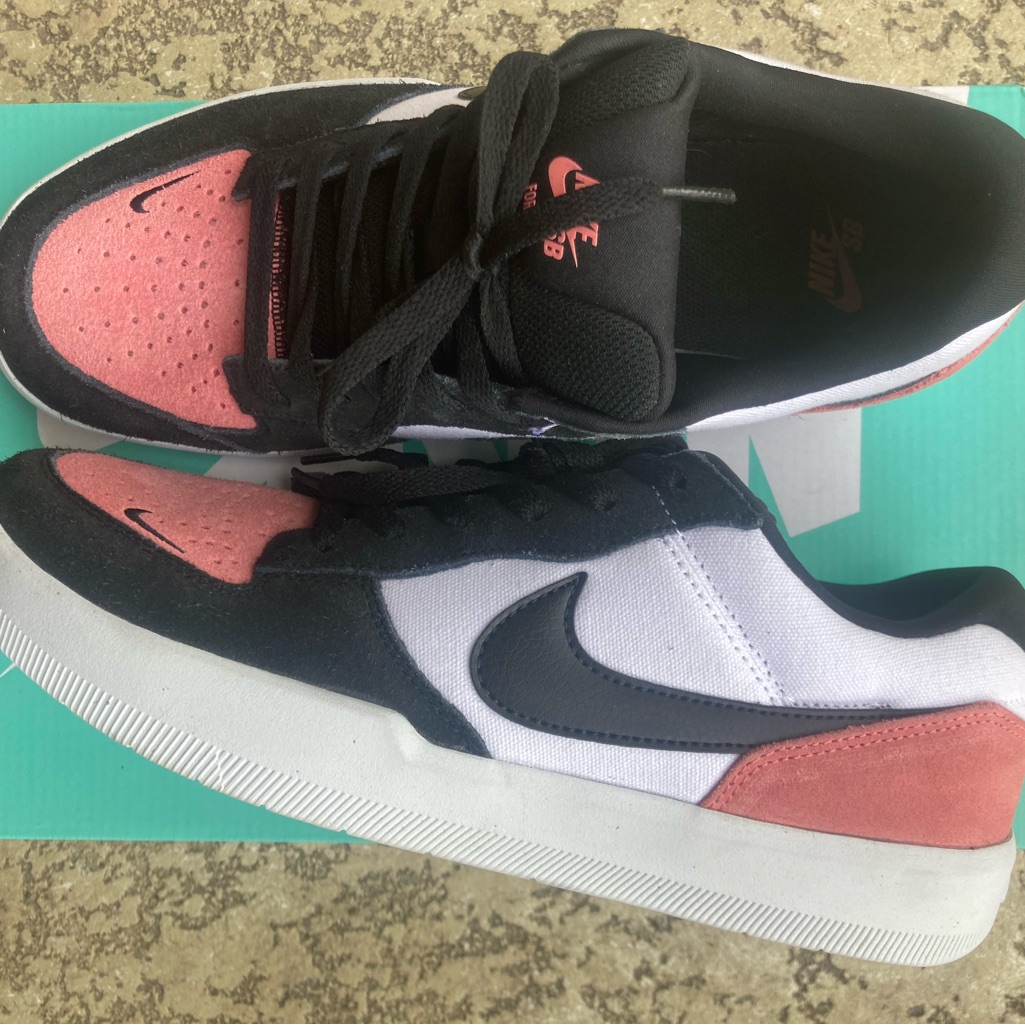 Brand New Nike Sb Force 58 Pink Salt Colorway Mens Size 10